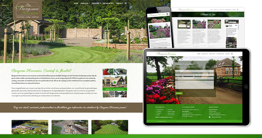 Ontwerper en ontwikkelaar WordPress webdesign